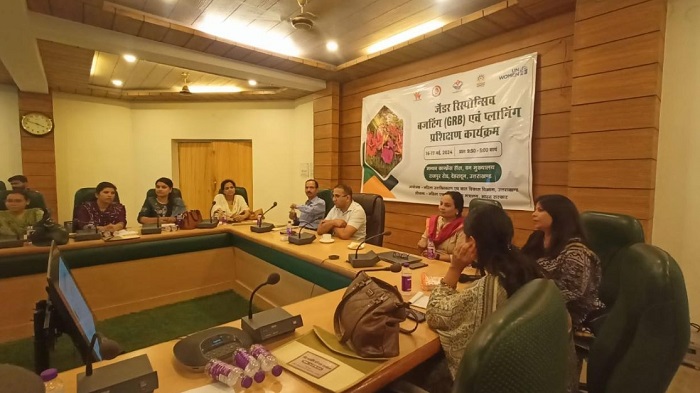 महिला सशक्तिकरण एवं बाल विकास विभाग,,,उत्तराखण्ड जेंडर रिस्पोंसिव बजटिंग प्लानिंग एवं जेडर बजट स्टेटमेंट प्रशिक्षण कार्यक्रम हुआ आयोजित..