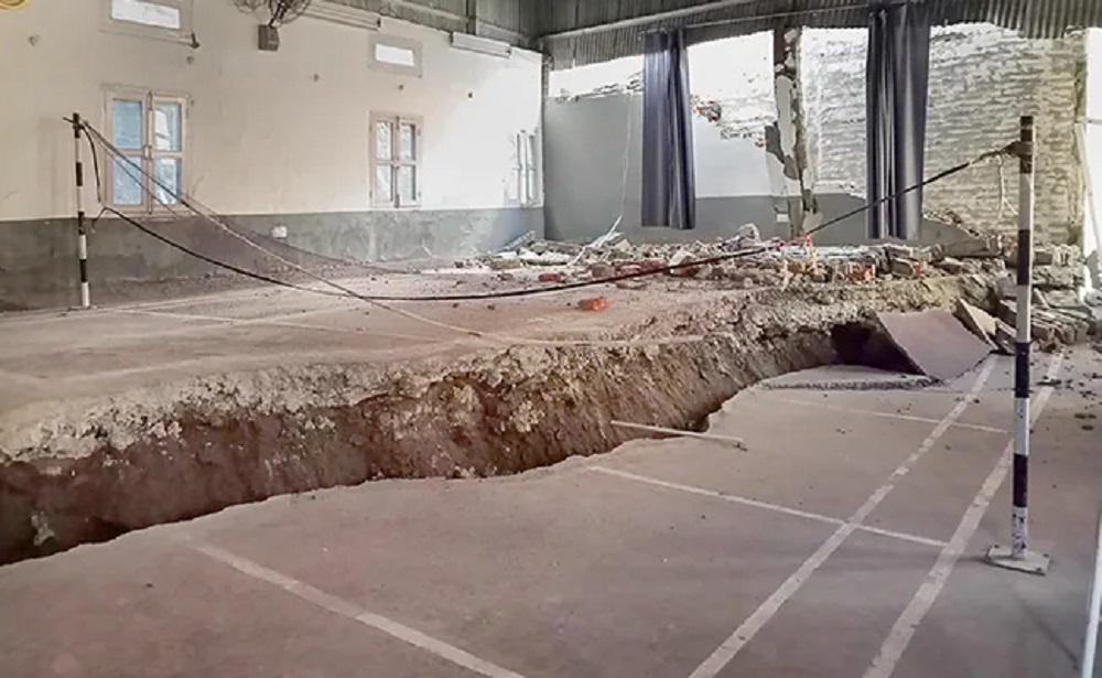 उत्तराखंड में कर्णप्रयाग के भूधंसाव ग्रस्त क्षेत्र का तकनीकी विशेषज्ञों ने किया सर्वेंक्षण: