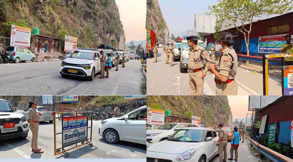 बिना पंजीकरण यात्रा कर रहे यात्री वाहनों की केदारनाथ धाम जाने वाले मार्ग पर एंट्री रहेगी बन्द..