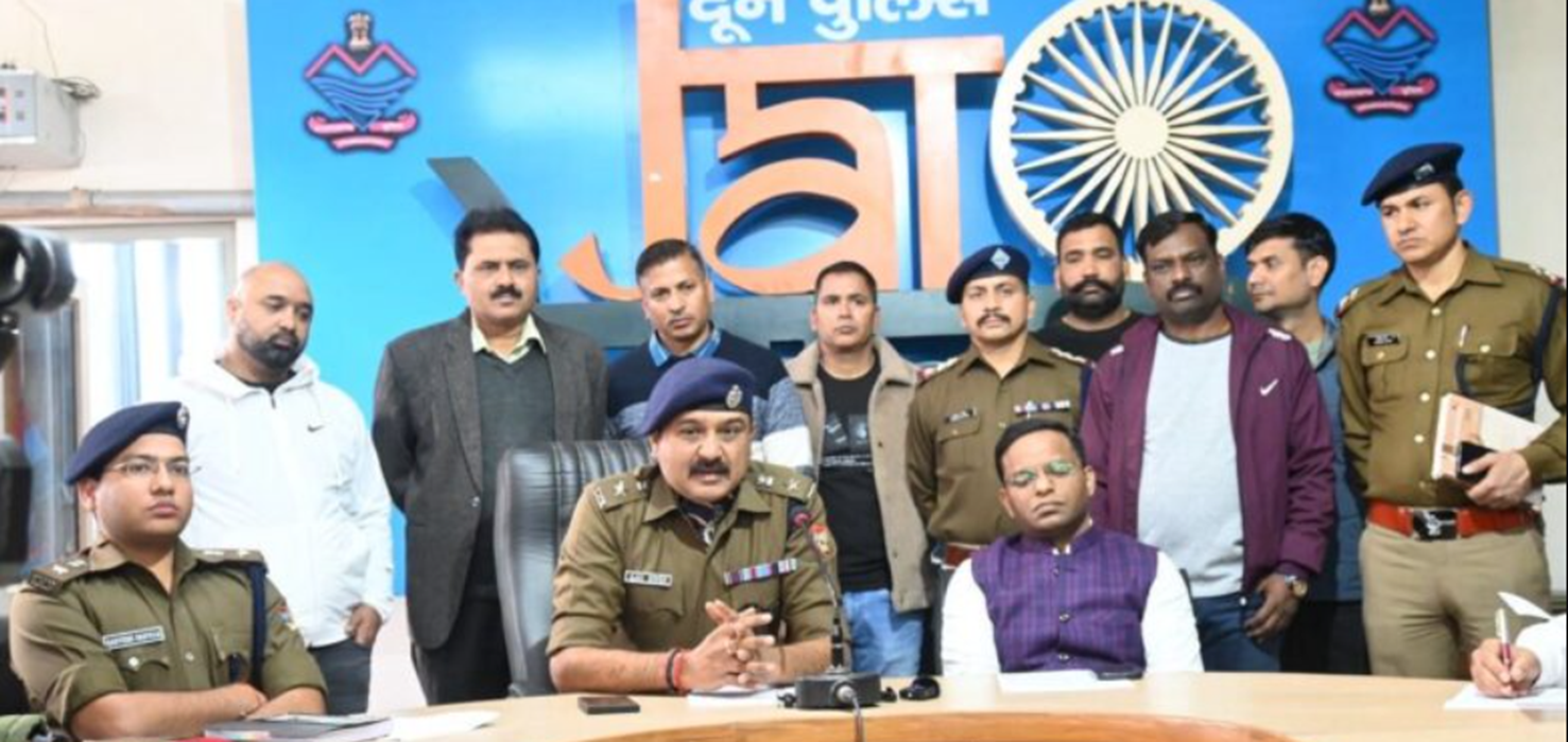 ’पिछले माह आज ही के दिन राजपुर रोड पर हुई डकैती की घटना में बड़ी कार्रवाई’