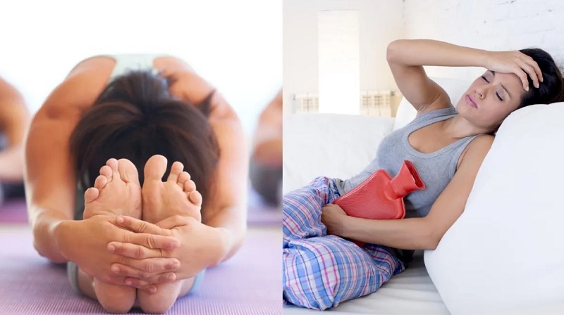 पीरियड्स क्रैम्प्स में ये योगासन है बेहद फायदेमंद,,जानिए एक क्लिक में..