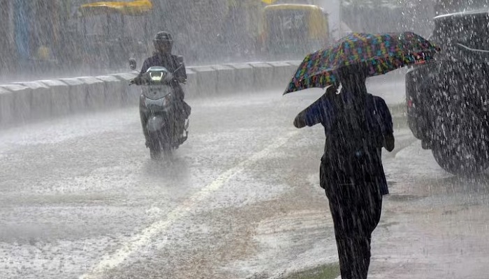 यहाँ बारिश का येलो अलर्ट जारी,,दो दिन में मानसून पहुंचने की उम्मीद..