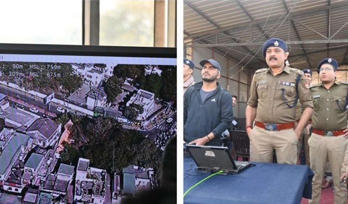 अनुबंध के आधार पर फर्स्ट फेज में दो हाईटेक ड्रोन की मदद से शहर में कार्यवाही की जाएगी, रिजल्ट के आधार पर दायरा बढ़ाया जाएगा : SSP