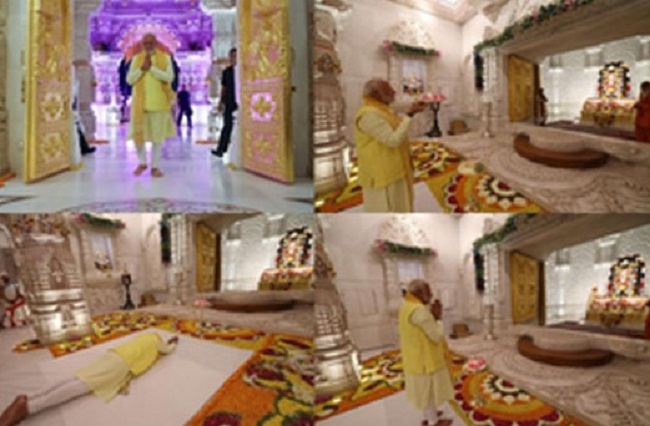 प्रधानमंत्री के अयोध्या में रोड शो से फिर छिड़ी राम मंदिर पर चर्चा..