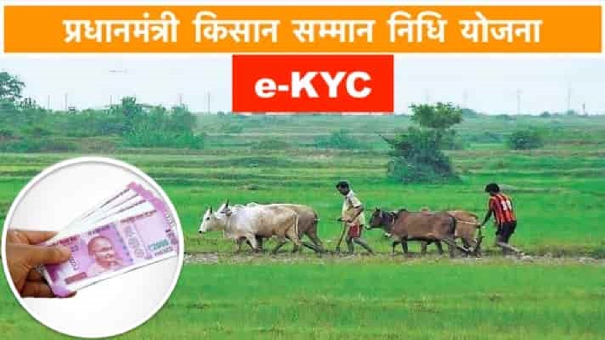 पीएम किसान सम्मान निधि के लिए e-KYC की डेट बढ़ी, 2000 रुपए के लिए जल्द करें ये काम सरकार जल्द ही 12वीं किस्त के पैसे जारी करेगी.