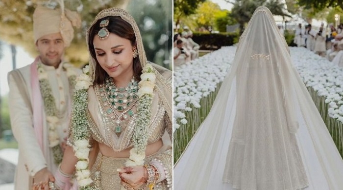 “अभिनेत्री परिणीति चोपड़ा के लहंगे की धूम, बाजार में आभूषणों की भारी डिमांड”