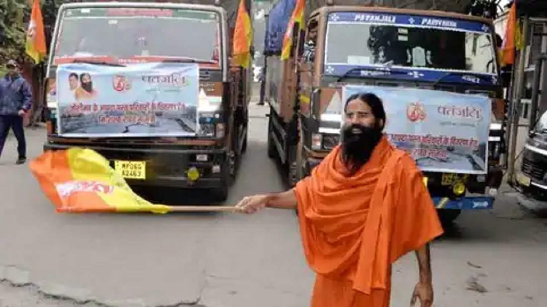 जोशीमठ में भू-धंसाव से प्रभावित परिवारों के लिए पतंजलि योगपीठ ने भेजी मदद: