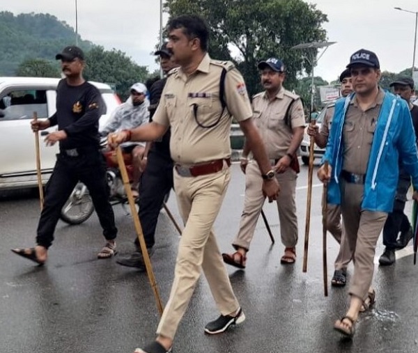 एसएसपी के एक्शन से हिल गया दफ्तर। ।