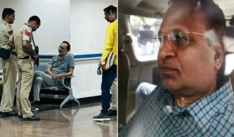 तिहाड़ जेल की बाथरूम में गिरकर, सत्येंद्र जैन की हालत नाजुक, बड़े अस्पताल में रेफर: