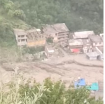 हिमाचल में भारी बारिश की तबाही: सैंज में बादल फटा, गांवों को खतरा; 1 जुलाई तक जारी रहेगी बारिश
