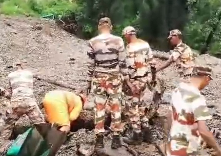 उत्तरकाशी भूस्खलन त्रासदी: 2 की मौत, 7 अभी भी लापता, बचाव कार्य जारी