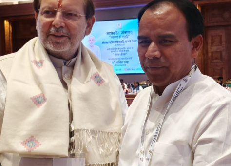 उत्तराखंड सहकारिता मंत्री ने अमित शाह के समक्ष प्रस्तुत की राज्य की उपलब्धियां