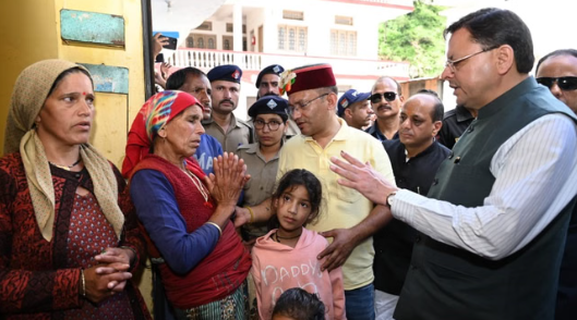 उत्तरकाशी: सीएम धामी ने स्यानाचट्टी आपदा प्रभावित क्षेत्रों का किया निरीक्षण, नुकसान का आकलन कर रिपोर्ट देने के निर्देश