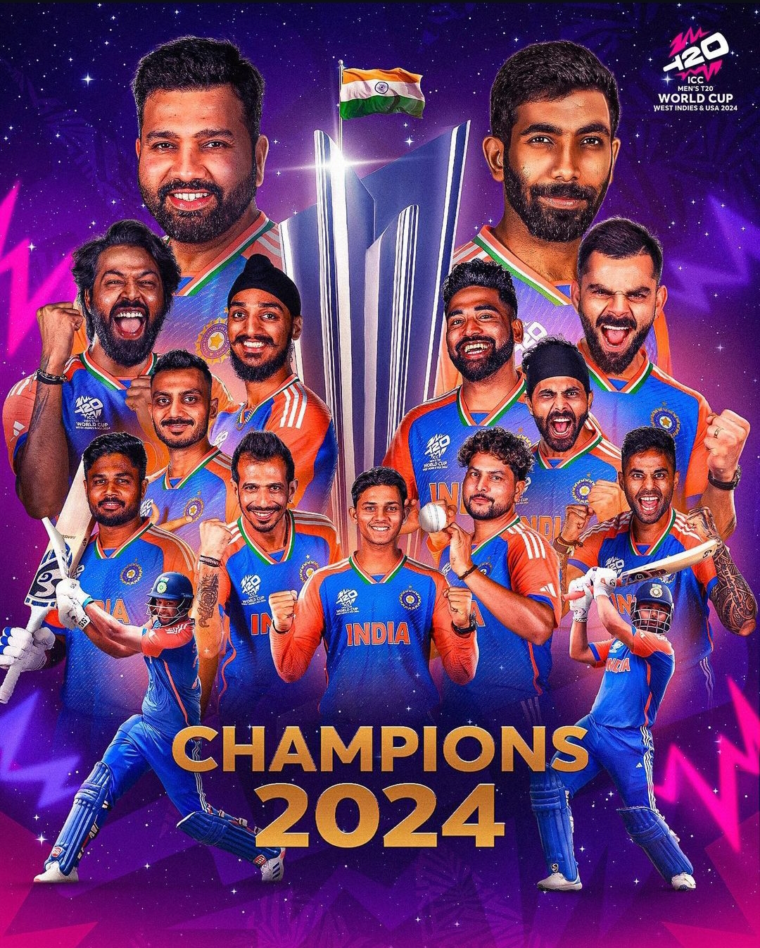 Big Breaking: भारत ने दूसरी बार जीता टी20 विश्व कप, फाइनल में दक्षिण अफ्रीका को 7 रन से हराया