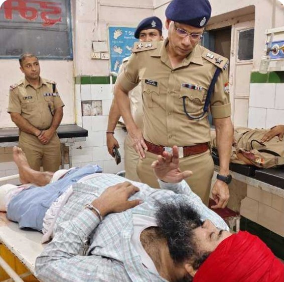 ज्यादा दूर नहीं भाग सका बाबा तरसेम सिंह का हत्यारा, एनकाउंटर में पुलिस ने दबोचा