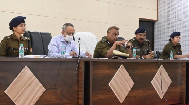  ‘माननीय उप राष्ट्रपति भ्रमण कार्यक्रम के सुरक्षा व्यवस्था पर ब्रीफिंग’