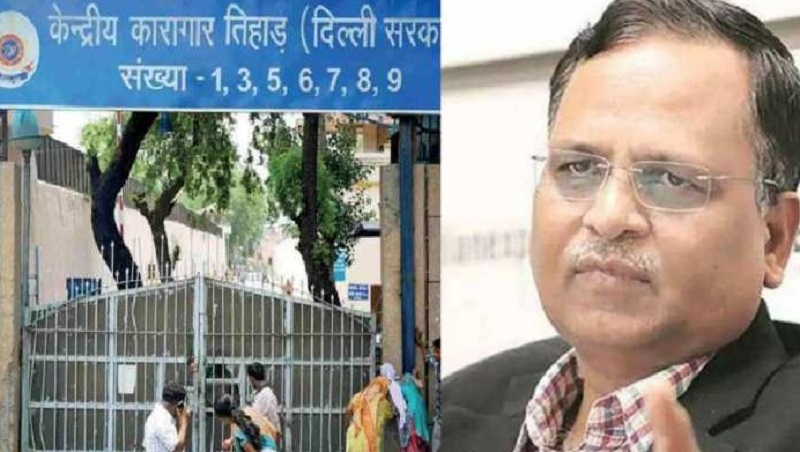 दिल्ली की तिहाड़ जेल में अरविंद केजरीवाल के पूर्व मंत्री का ‘अकेलापन’ दूर करना जेल अधीक्षक को पड़ गया महंगा: