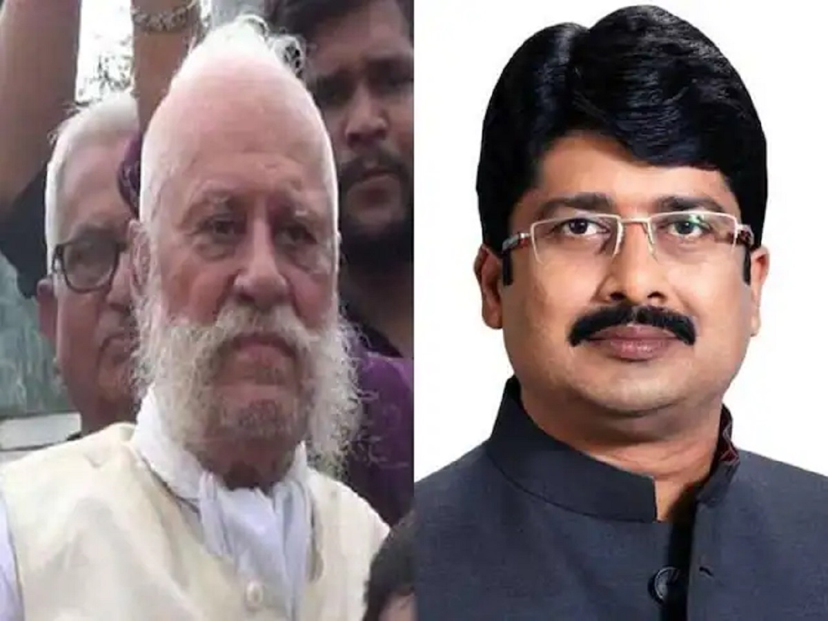 आखिर क्यों धरने पर बैठे हैं बाहुबली राजा भैया के पिता उदय प्रताप, आधी रात को मनाने पहुंचे थे  एसपी और डीएम