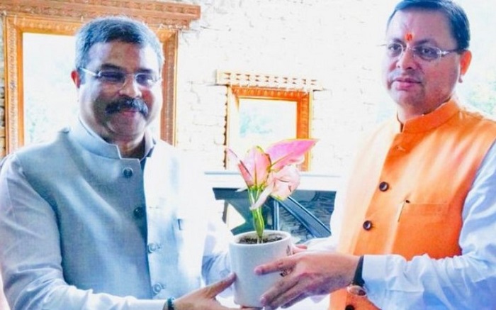 केंद्रीय शिक्षा मंत्री धर्मेंद्र प्रधान की देहरादून यात्रा: शिक्षा और इंफ्रास्ट्रक्चर पर चर्चा