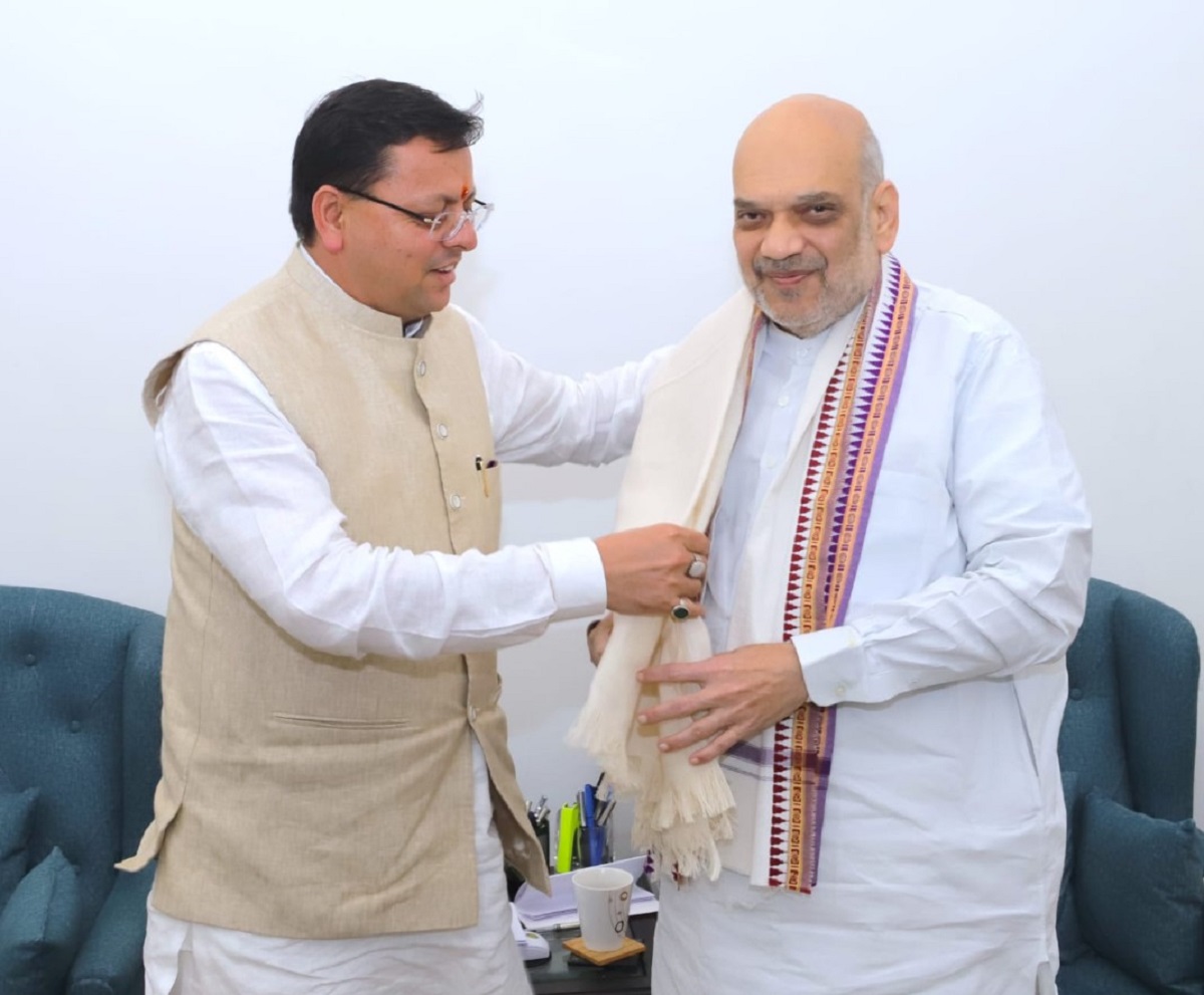 “केंद्रीय गृह मंत्री अमित शाह के उत्तराखंड दौरे पर मुख्यमंत्री धामी ने जताया आभार”