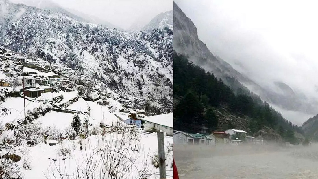 उत्तराखंड में अगले 48 घंटे में राज्य के पर्वतीय इलाकों में कहीं-कहीं हल्की से मध्यम बारिश, अब पड़ने वाली बर्फबारी की मार.