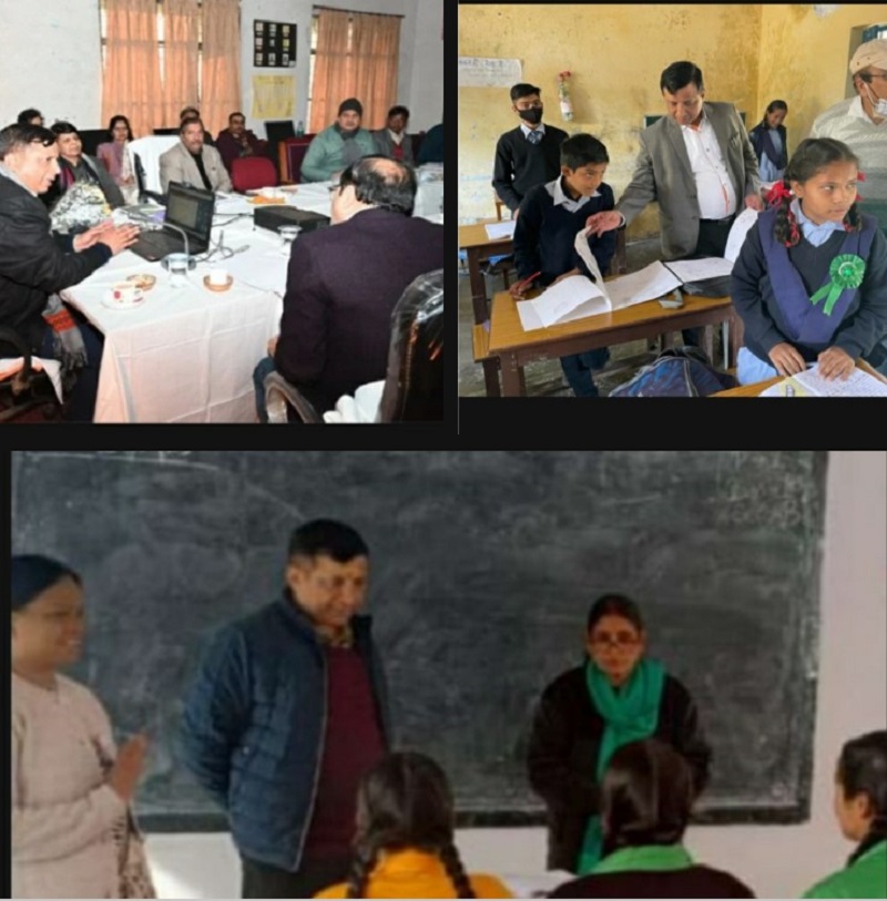 खस्ताहाल मिले स्कूल तो नपेंगे अधिकारी,,शिक्षा महानिदेशक...