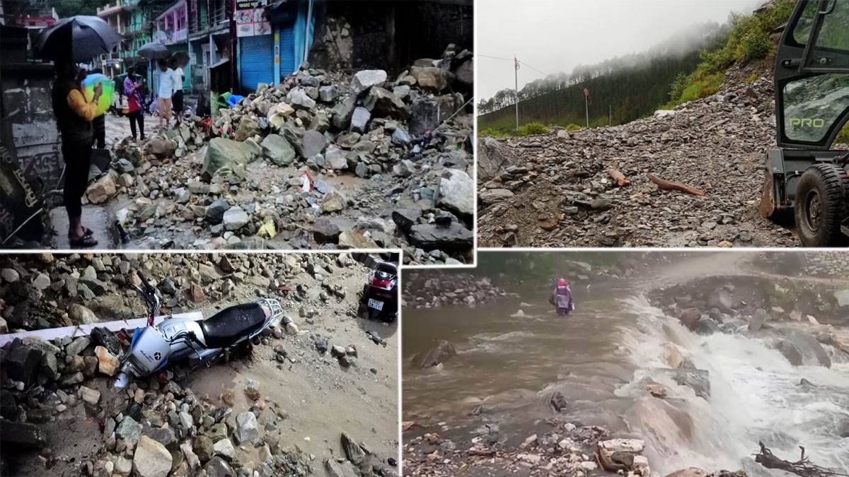 उत्तराखंड मौसमः चमोली में बारिश का कहर, बद्रीनाथ हाईवे बहा तो घरों में भी घुसा पानी; उत्तराखंड में भारी बारिश के चलते 21 स्टेट हाईवे समेत कुल 195 सड़कें बंद होने का आंकड़ा इन जिलों में यलो अलर्ट