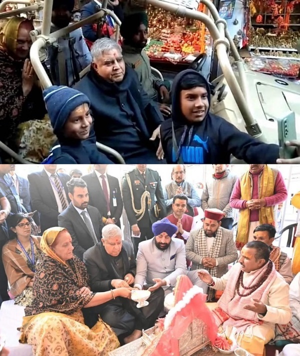 ‘उपराष्ट्रपति की गंगोत्री धाम दौरे के दौरान एक बच्चे की अनोखी मुलाकात’