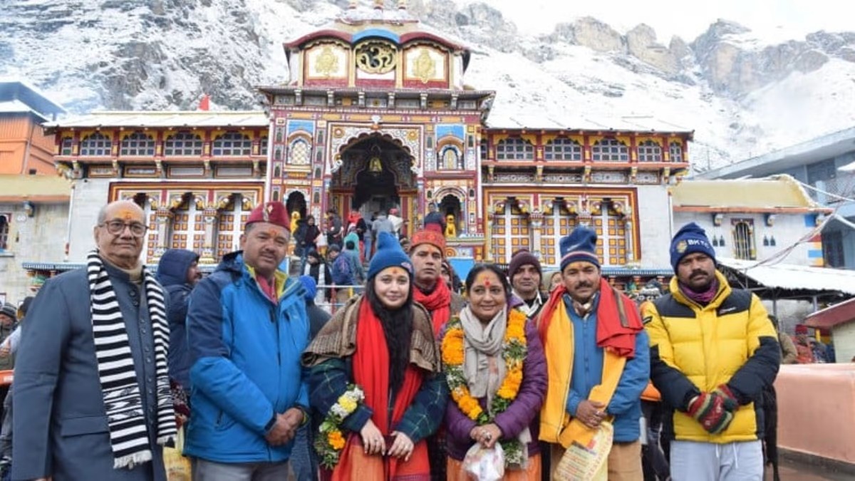 आज बदरीनाथ धाम  पहुंचीं विधानसभा अध्यक्ष ।