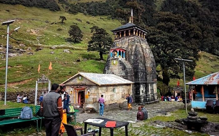  आज बंद हुए द्वितीय केदार के कपाट।