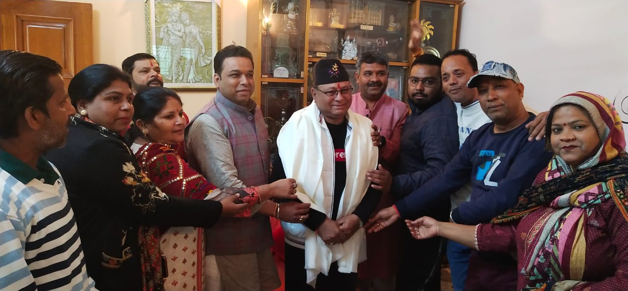 अंबेडकर नगर मंडल ने प्रकट किया विधायक का आभार