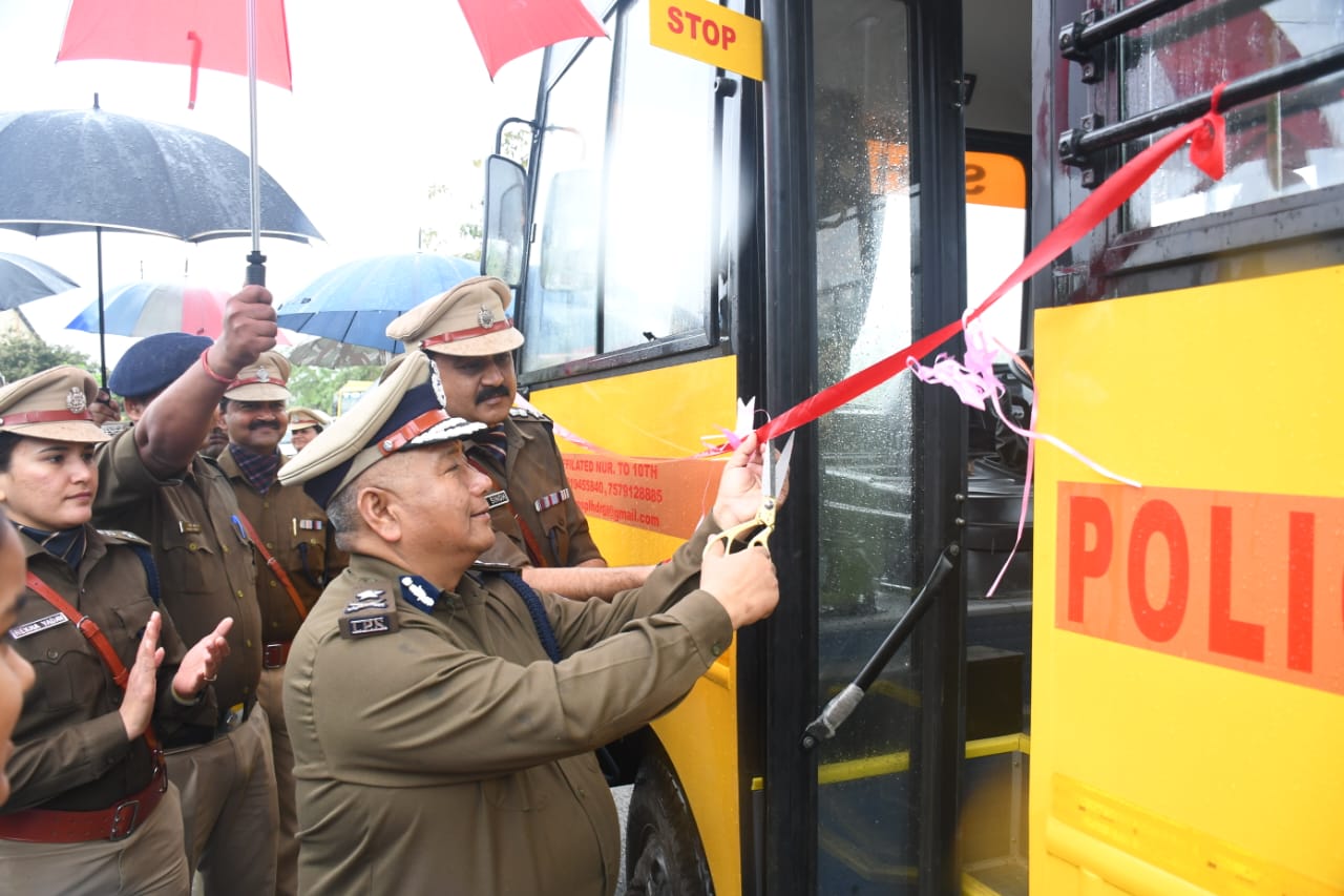 IG करन सिंह नगन्याल ने पुलिस लाईन का रानीपुर का वार्षिक निरीक्षण कर दिए शा-निर्देश