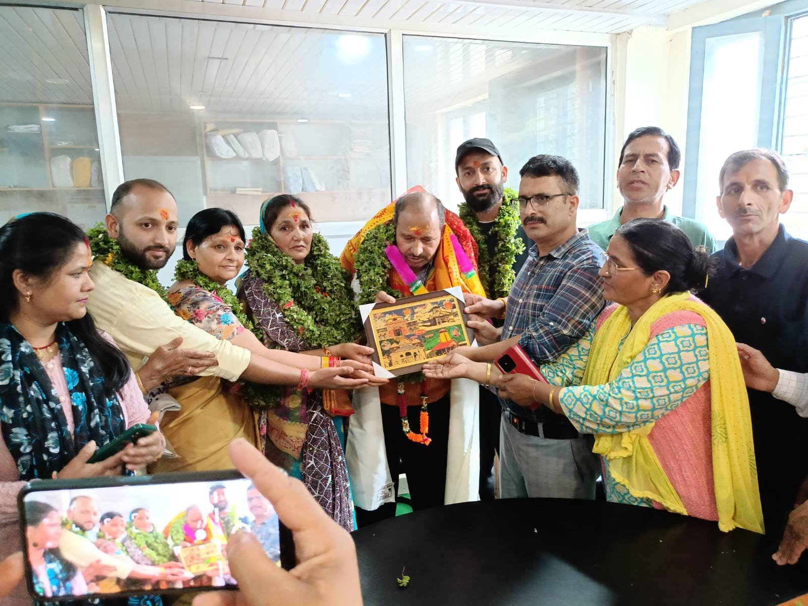 सागर जोशी का सेवानिवृत्ति पश्चात विदाई सम्मान समारोह