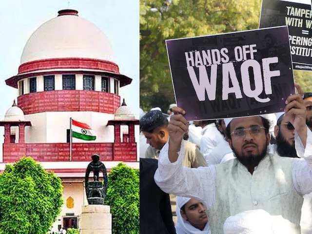 BREAKING : वक्फ कानून पर केंद्र सरकार को सुप्रीम कोर्ट से 7 दिन की मोहलत, बोर्ड में नियुक्तियों पर रोक