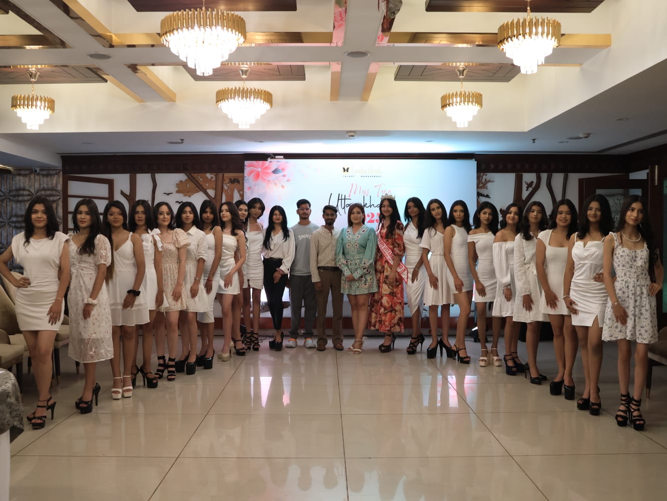 एंबेलिश टैलेंट मैनेजमेंट की ओर से ‘मिस टीन उत्तराखंड-2025’ के फर्स्ट लुक का आयोजन