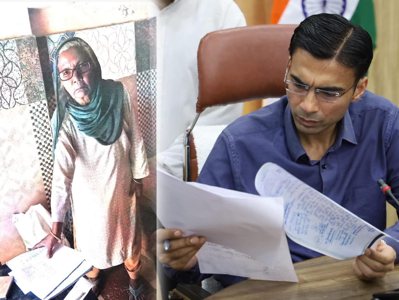 तीन पुत्रों के बावजूद राशन विहीन थीं 72 वर्षीय बुजुर्ग सरस्वती, डीएम की सख्ती से चंद घंटों में बहाल हुआ राशन कार्ड