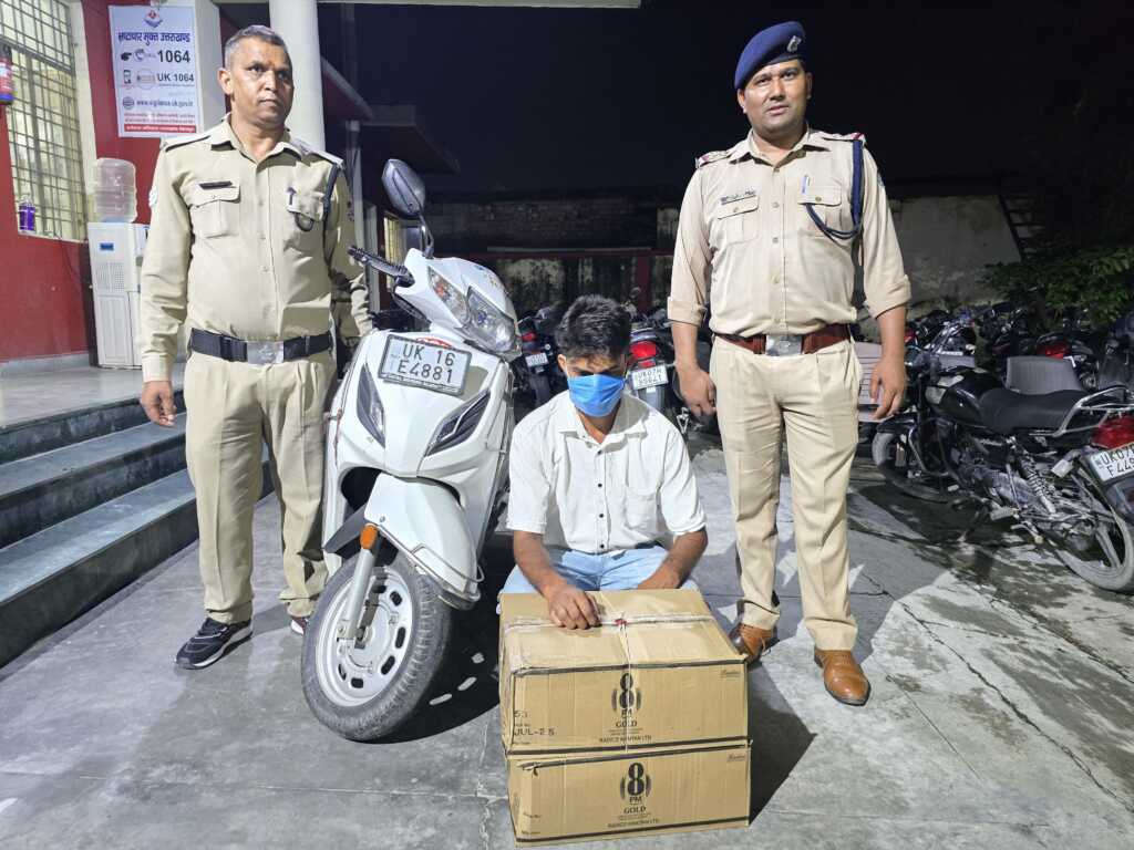 पंचायत चुनाव से पहले अवैध शराब तस्करी रोकने में देहरादून पुलिस को मिली सफलता