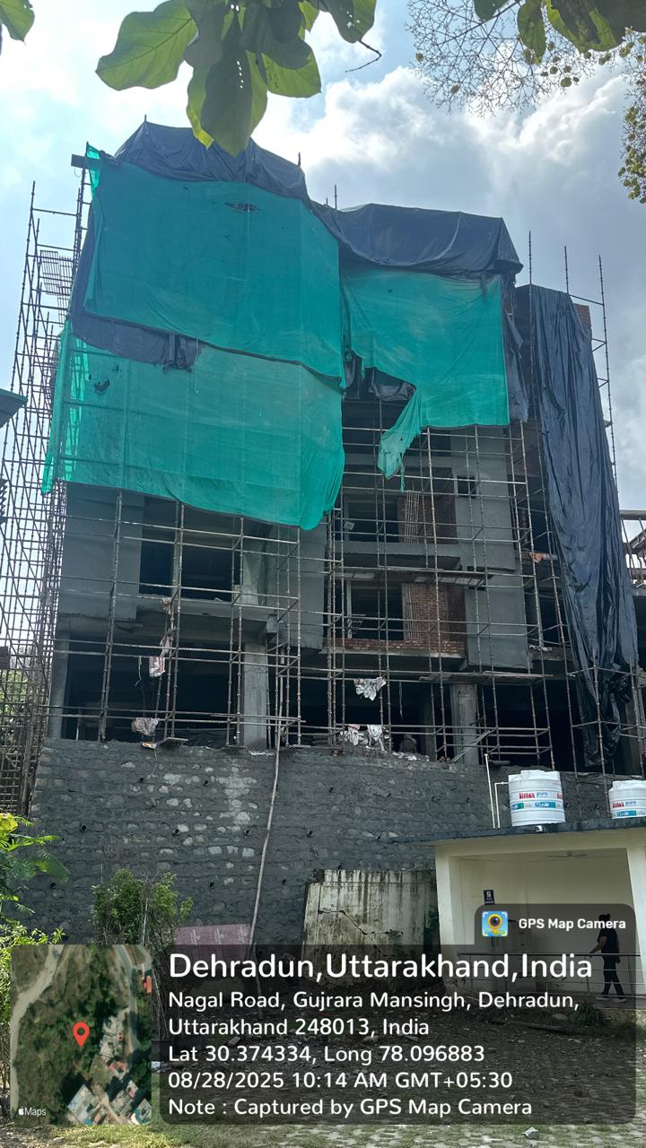देहरादून :एमडीडीए ने अवैध निर्माण पर की सीलिंग की कार्रवाई