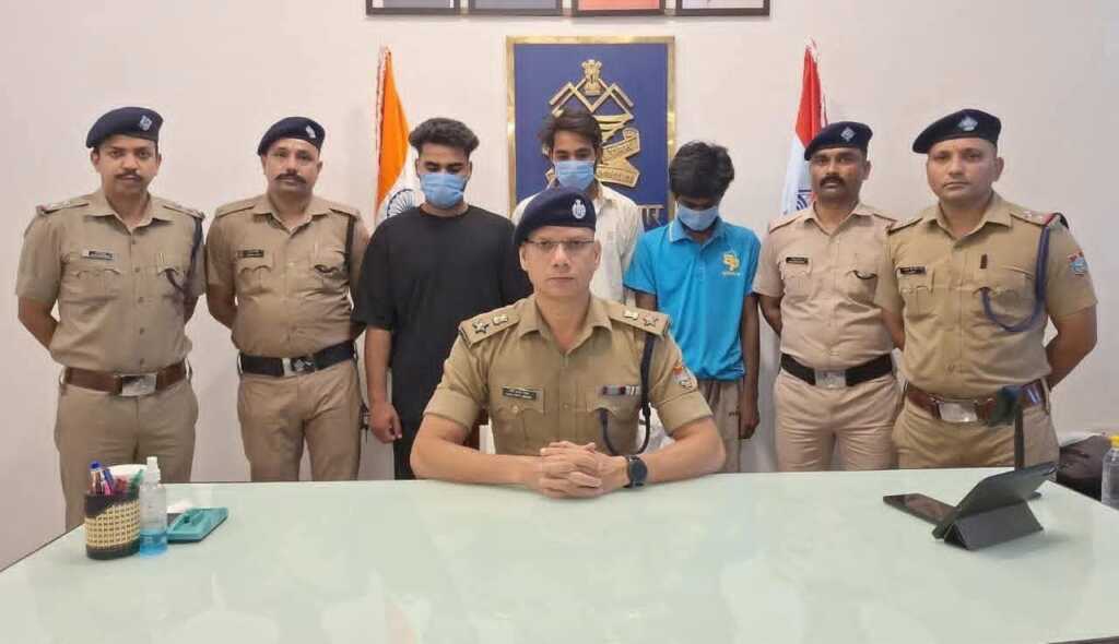 ऊधमसिंहनगर पुलिस की बड़ी सफलता, गोली मारकर हत्या करने वाले तीन आरोपी गिरफ्तार