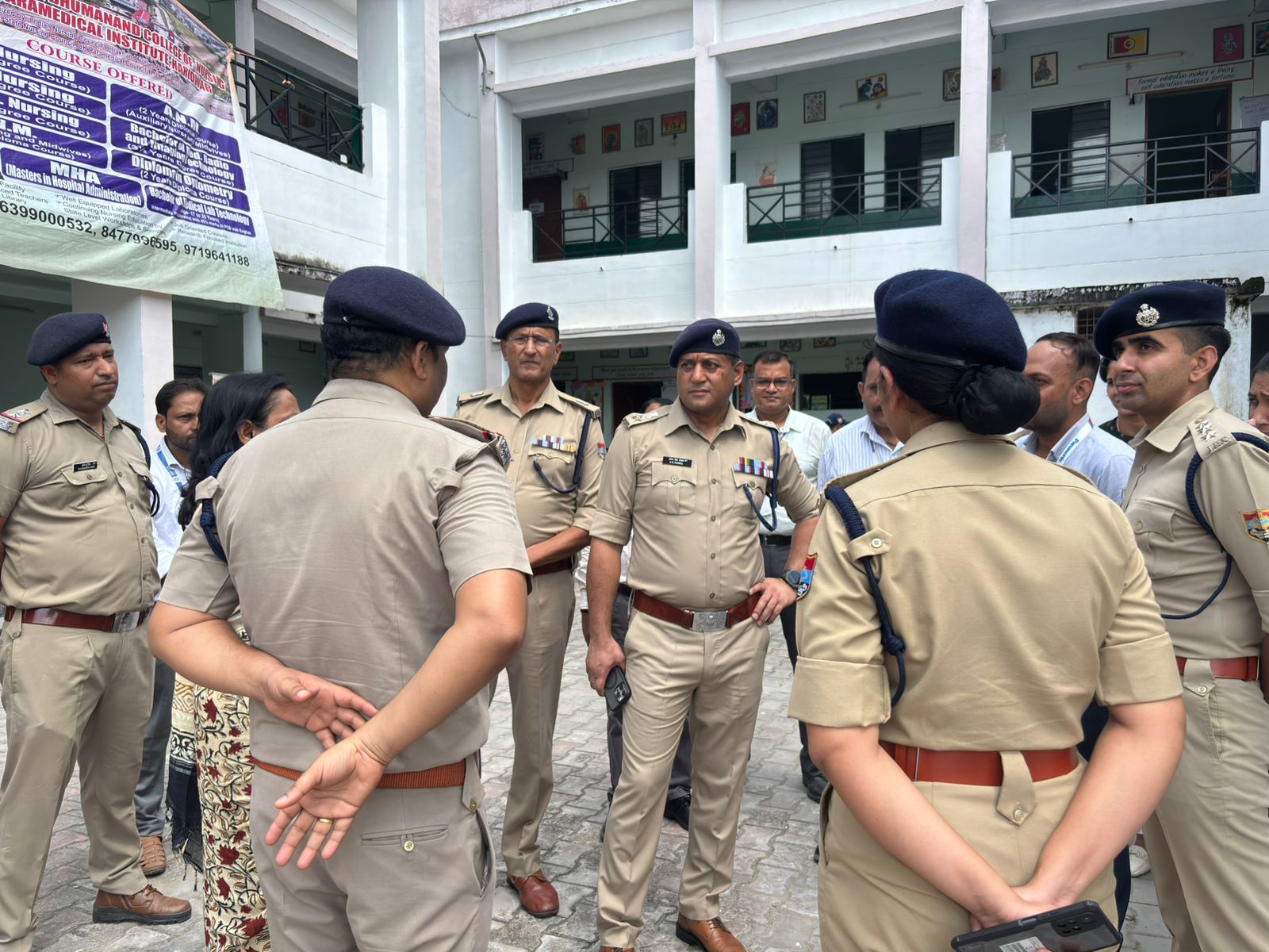 हरिद्वार पुलिस की पहल पर पुलिस मॉडल स्कूल में लगा स्वास्थ्य जांच शिविर, 500 से अधिक लोग हुए लाभान्वित