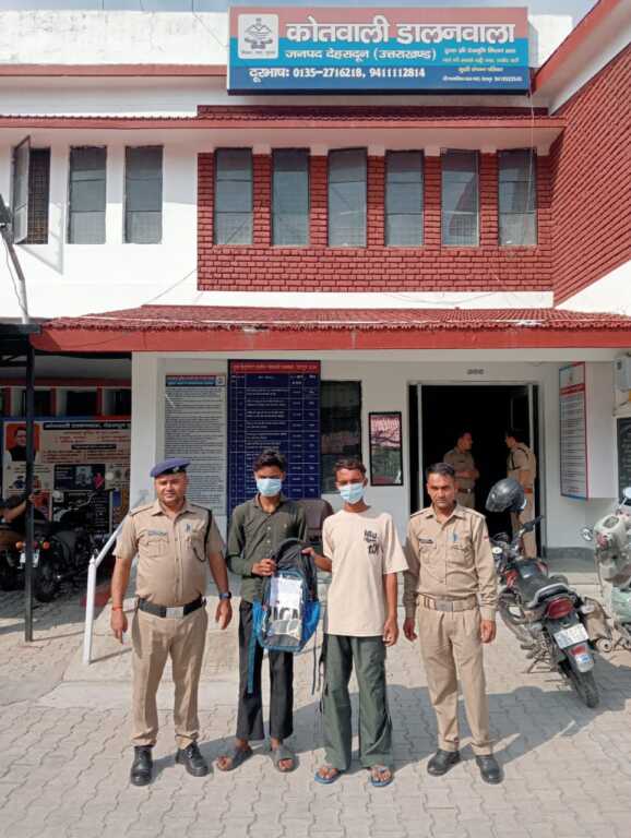 दून पुलिस ने होटल चोरी का किया खुलासा, दो आरोपी गिरफ्तार