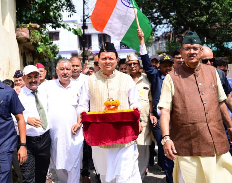 मुख्यमंत्री ने किया शहीद सम्मान यात्रा-2 का शुभारम्भ