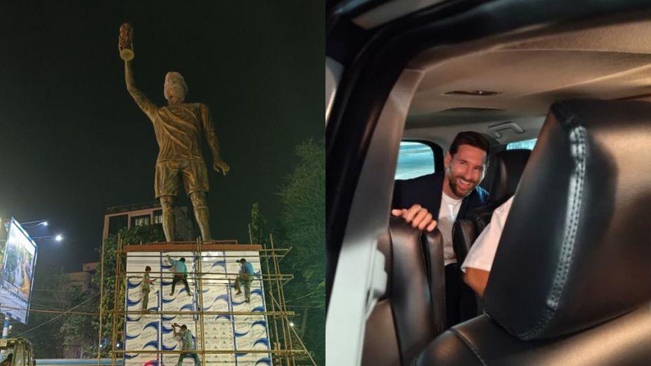 14 साल बाद भारत पहुंचे लियोनल मेसी, कोलकाता एयरपोर्ट पर उमड़ा फैंस का सैलाब