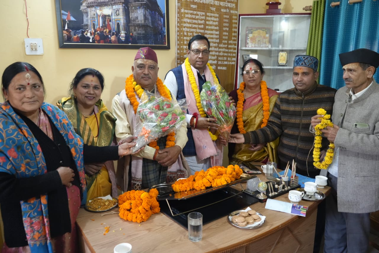 शिवरात्रि: के अवसर पर आज शीतकालीन गद्दी श्री ओंकारेश्वर मंदिर उखीमठ में   कपाट खुलने की तिथि तय।