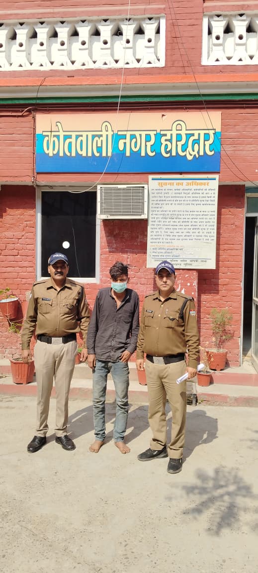 हरिद्वार: 2 साल की मासूम का अपहरण करने वाला नशेड़ी गिरफ्तार, SSP नवनीत सिंह का वादा पूरा.