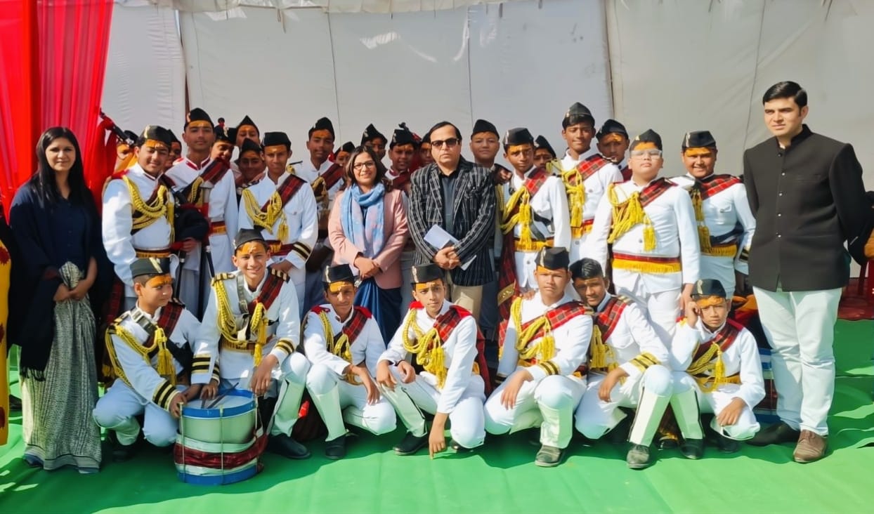 राज्य स्तरीय बैण्ड प्रतियोगिता का सफल आयोजन