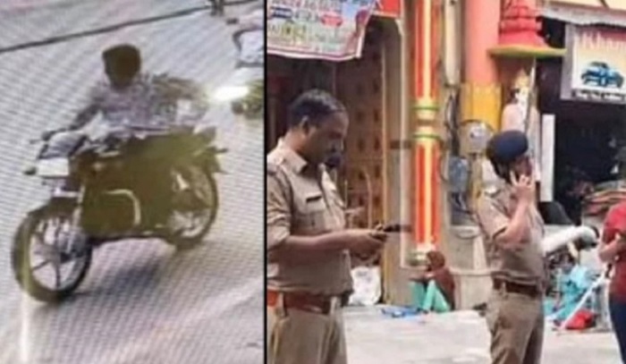 बदमाशों का आतंक,,महिला के गले से छीनी चेन,,तमंचा लहराते हुए फरार