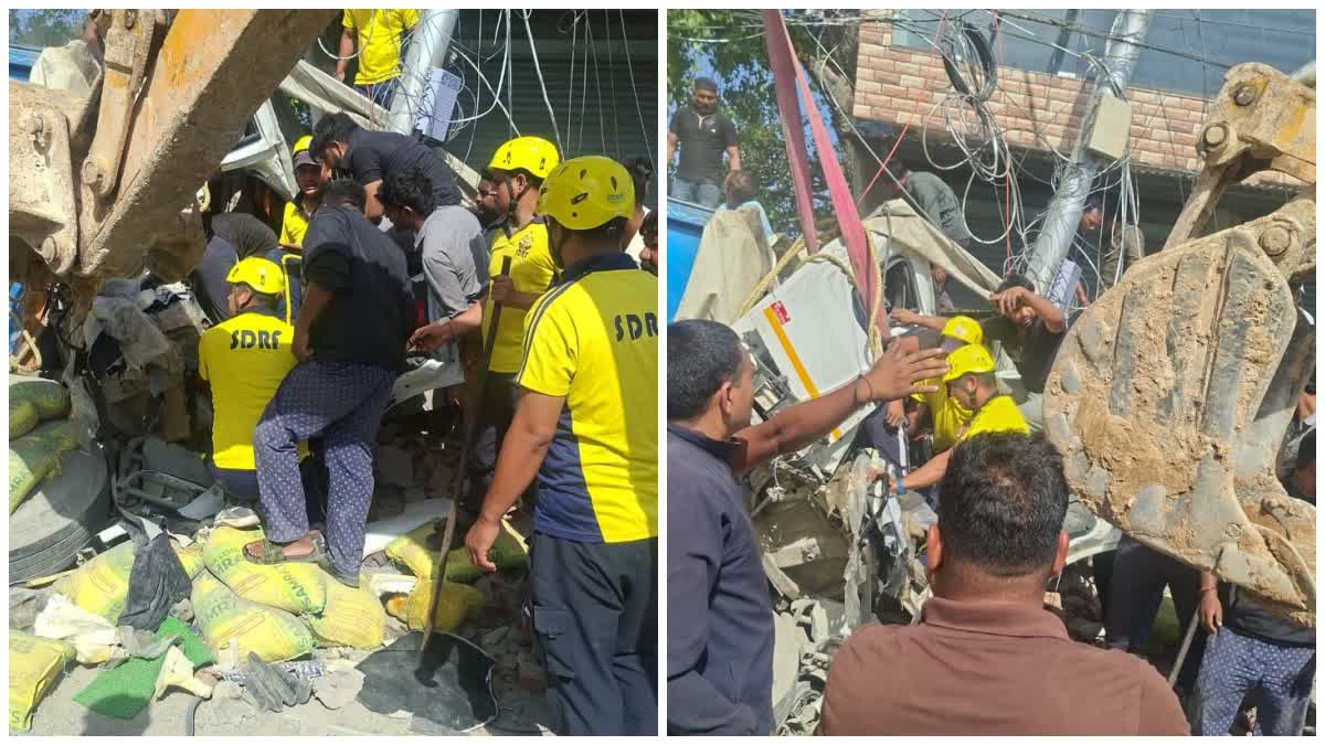 मोहब्बेवाला में भीषण सड़क हादसा: ट्रक में फंसे चालक का मुश्किल रेस्क्यू