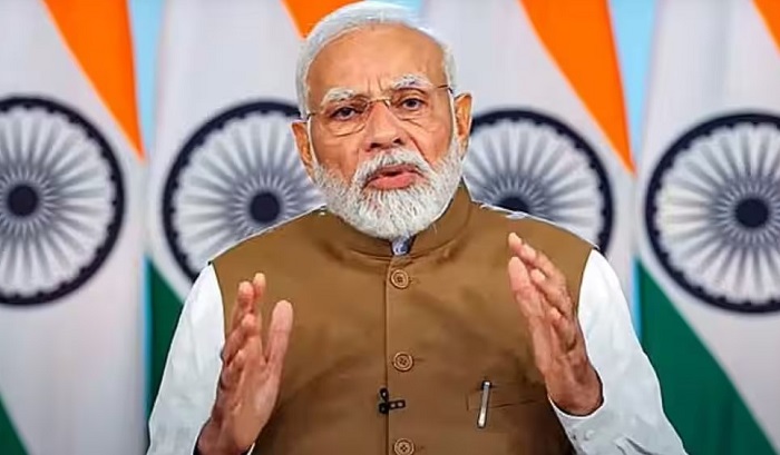 “प्रधानमंत्री नरेंद्र मोदी ने G20 देशों के संसदीय पीठासीन अधिकारियों की बैठक पी-20 में किया संबोधन”