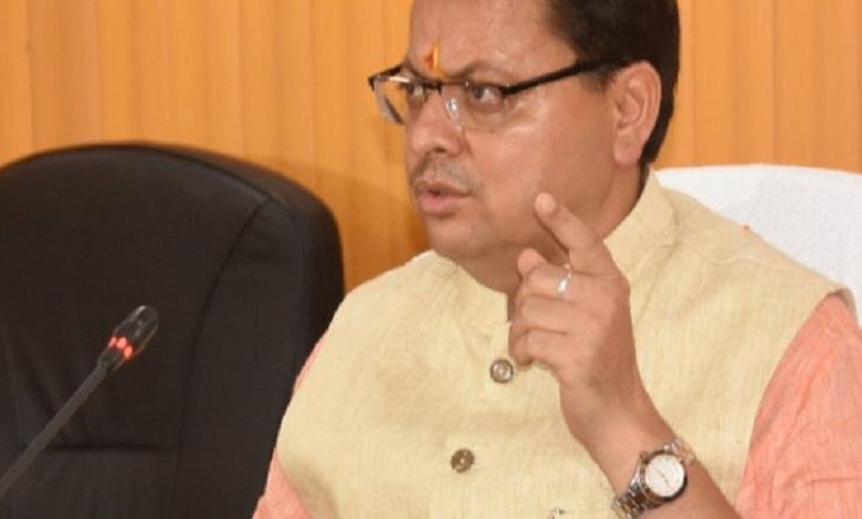 सीएम धामी ने सिपाही पर ट्रैक्टर ट्राली चढ़ाने के मामले को संज्ञान में लिया